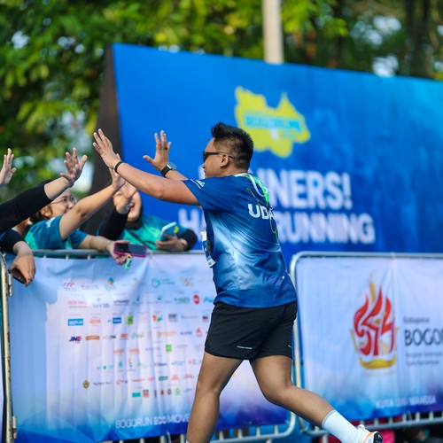 Race photo from BOGORUN 2026