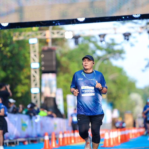 Race photo from BOGORUN 2026