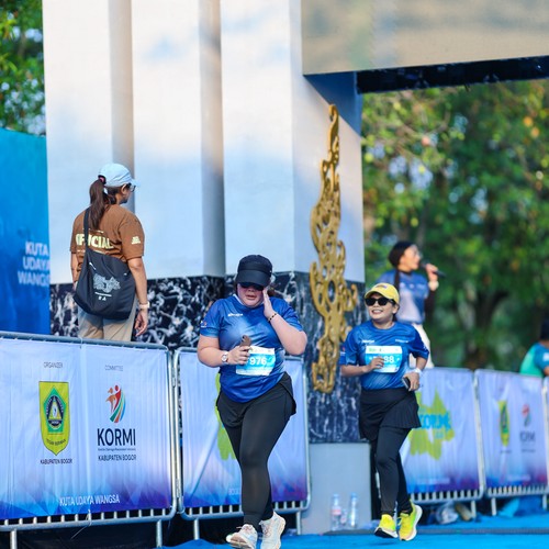 Race photo from BOGORUN 2026