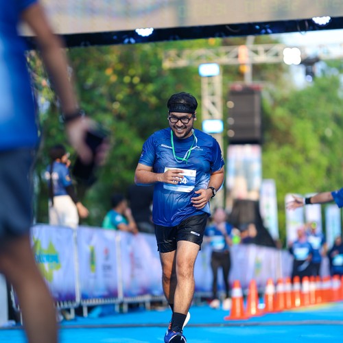 Race photo from BOGORUN 2026