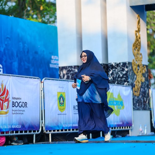 Race photo from BOGORUN 2026