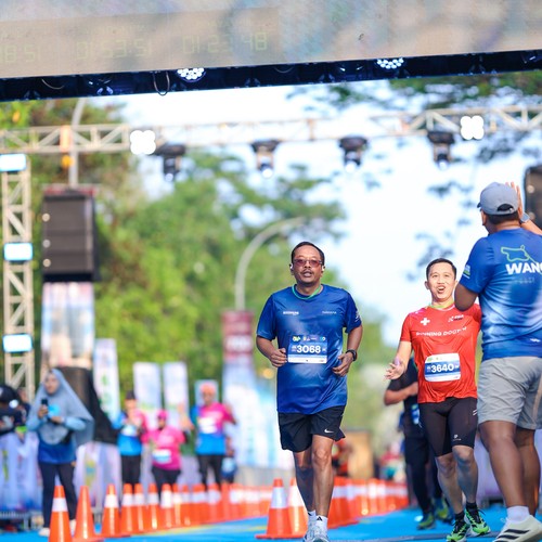 Race photo from BOGORUN 2026