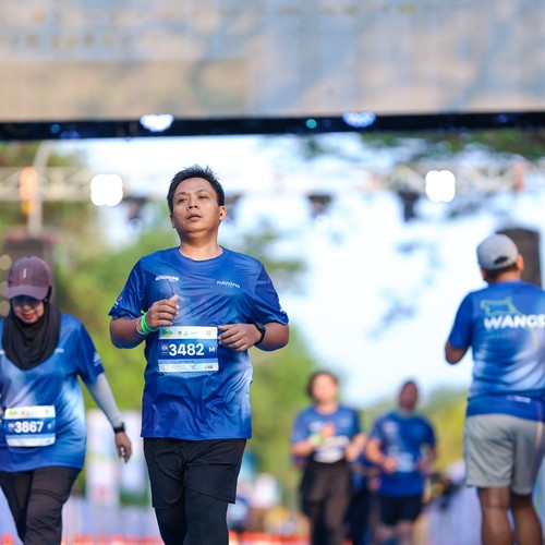 Race photo from BOGORUN 2026