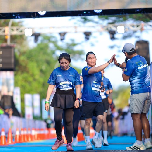 Race photo from BOGORUN 2026