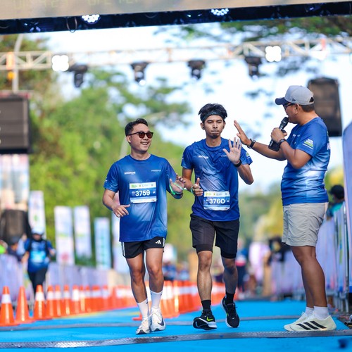 Race photo from BOGORUN 2026