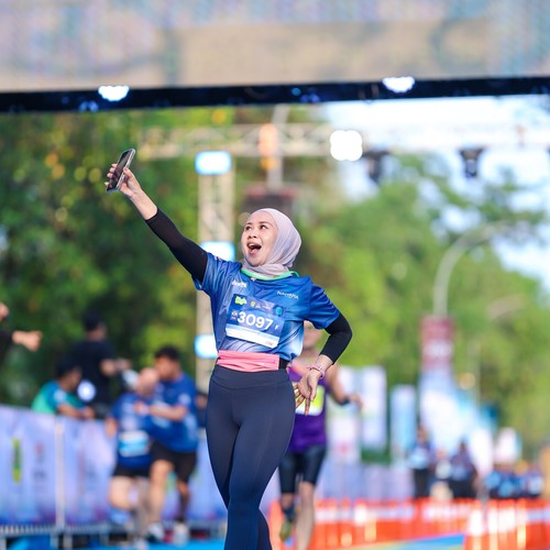 Race photo from BOGORUN 2026