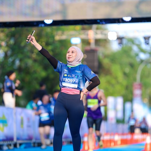 Race photo from BOGORUN 2026
