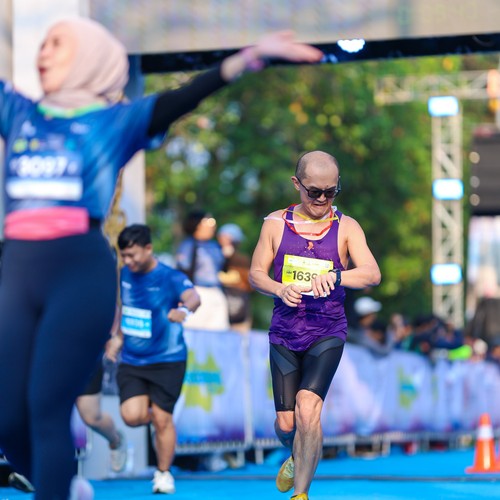Race photo from BOGORUN 2026