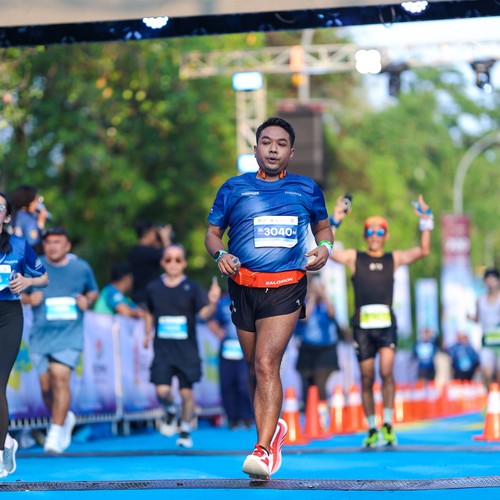 Race photo from BOGORUN 2026
