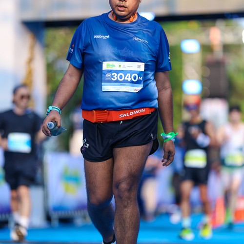 Race photo from BOGORUN 2026