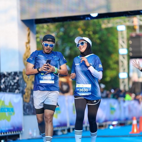 Race photo from BOGORUN 2026