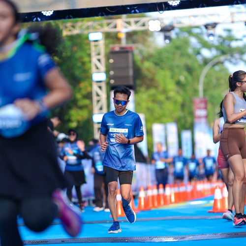 Race photo from BOGORUN 2026