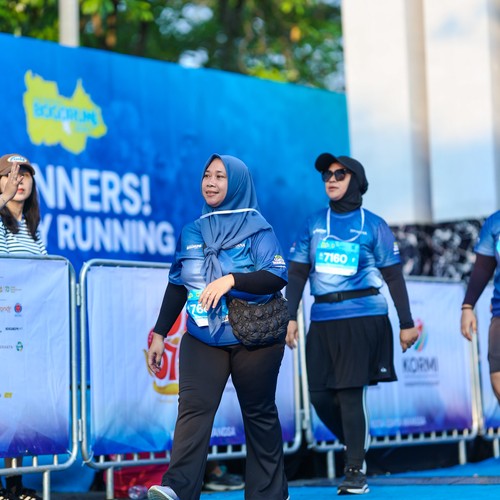 Race photo from BOGORUN 2026