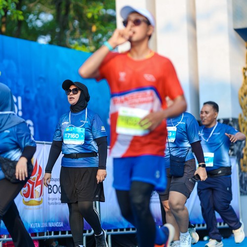 Race photo from BOGORUN 2026