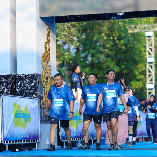Race photo from BOGORUN 2026