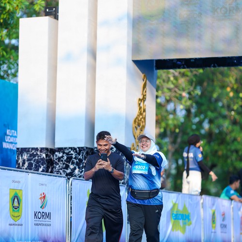 Race photo from BOGORUN 2026