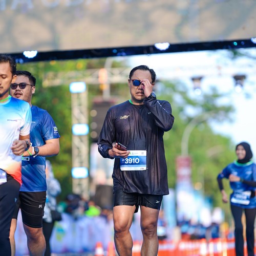 Race photo from BOGORUN 2026