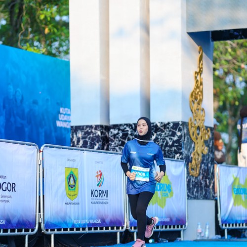 Race photo from BOGORUN 2026