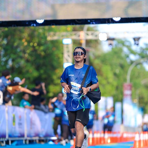 Race photo from BOGORUN 2026