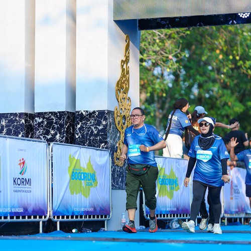Race photo from BOGORUN 2026