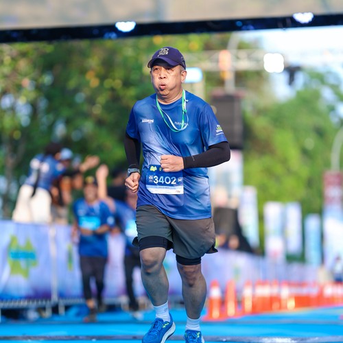 Race photo from BOGORUN 2026
