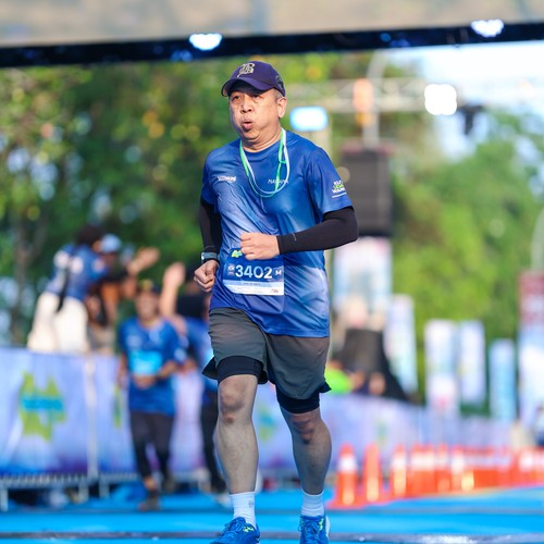 Race photo from BOGORUN 2026