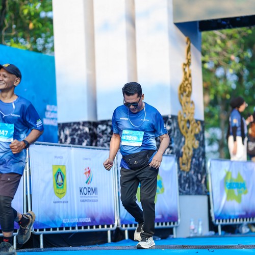 Race photo from BOGORUN 2026