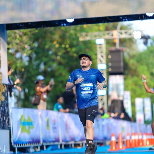 Race photo from BOGORUN 2026