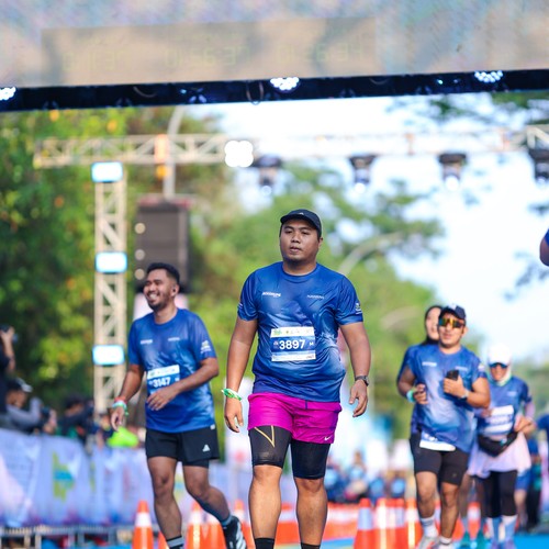 Race photo from BOGORUN 2026