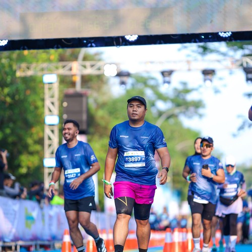 Race photo from BOGORUN 2026