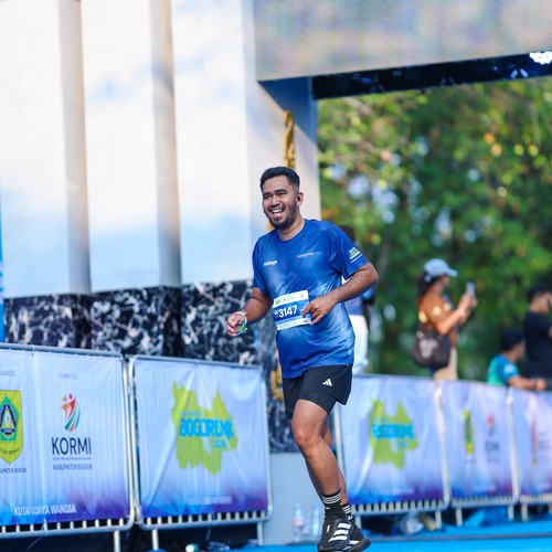 Race photo from BOGORUN 2026