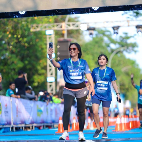 Race photo from BOGORUN 2026