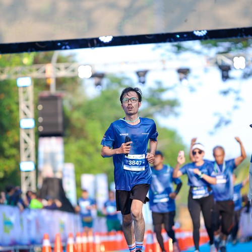 Race photo from BOGORUN 2026