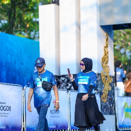 Race photo from BOGORUN 2026