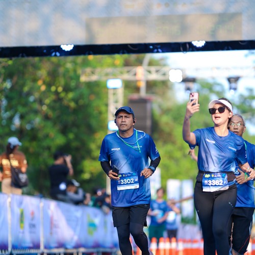 Race photo from BOGORUN 2026