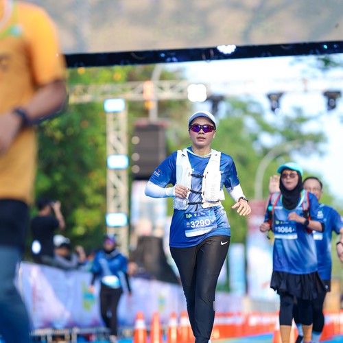Race photo from BOGORUN 2026