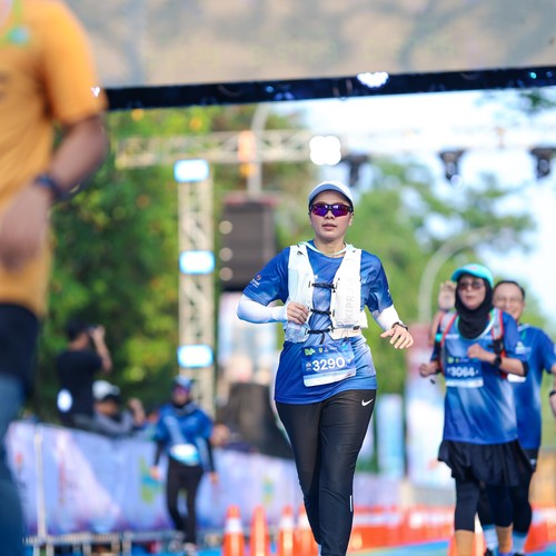 Race photo from BOGORUN 2026