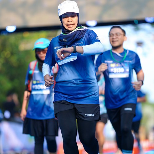 Race photo from BOGORUN 2026