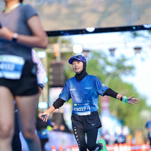 Race photo from BOGORUN 2026
