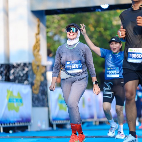 Race photo from BOGORUN 2026