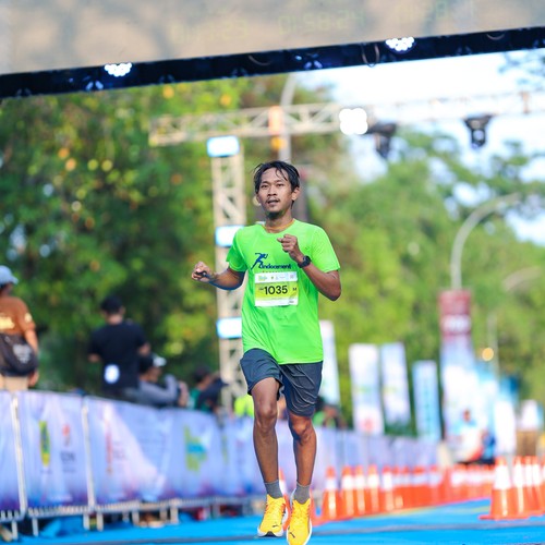 Race photo from BOGORUN 2026