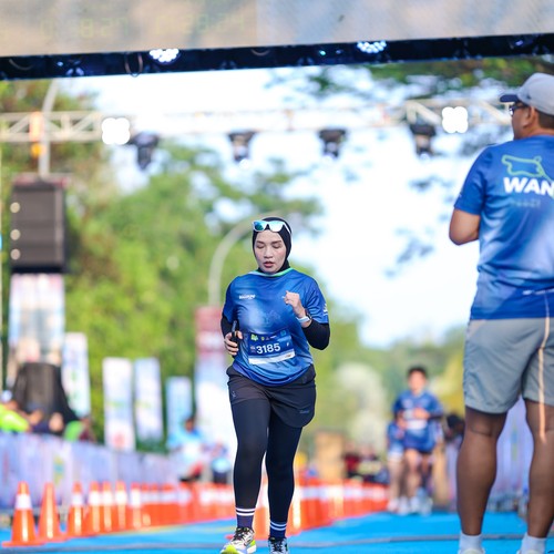 Race photo from BOGORUN 2026