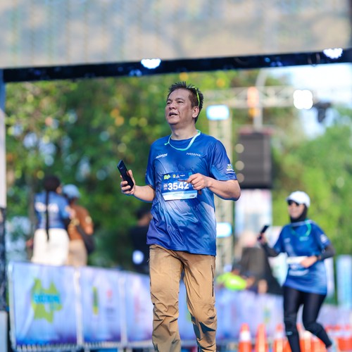 Race photo from BOGORUN 2026