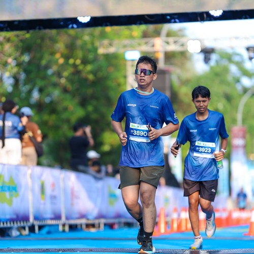 Race photo from BOGORUN 2026