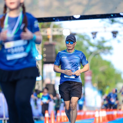 Race photo from BOGORUN 2026