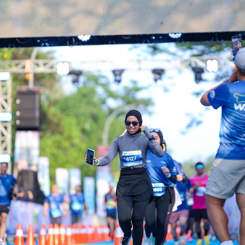 Race photo from BOGORUN 2026