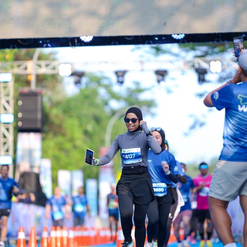 Race photo from BOGORUN 2026