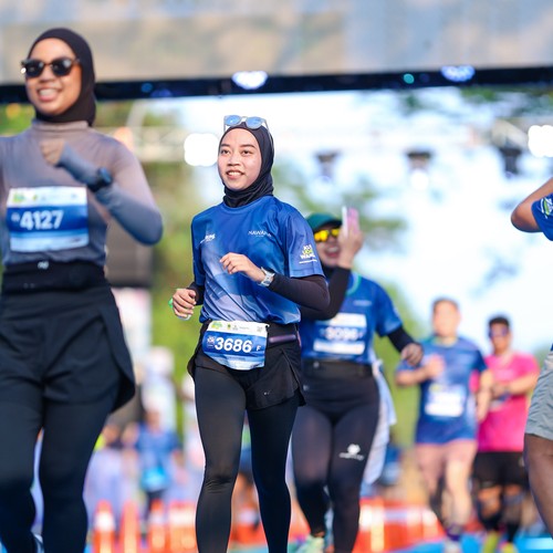 Race photo from BOGORUN 2026