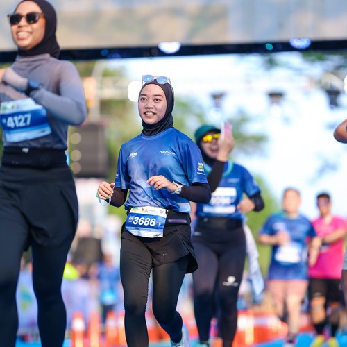 Race photo from BOGORUN 2026