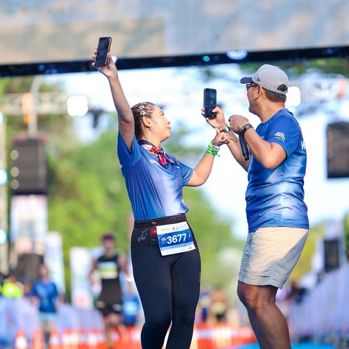 Race photo from BOGORUN 2026